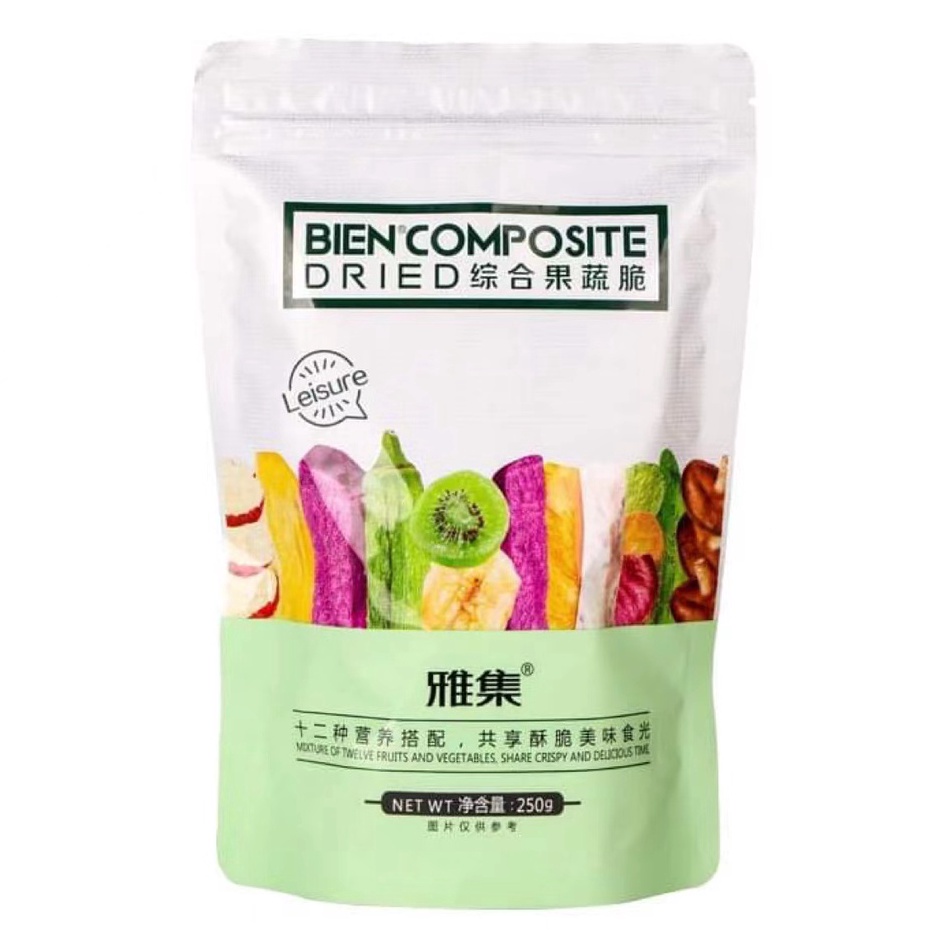 

➹→❆❂ snack sayuran buah kering cemilan sehat Stock Banyak