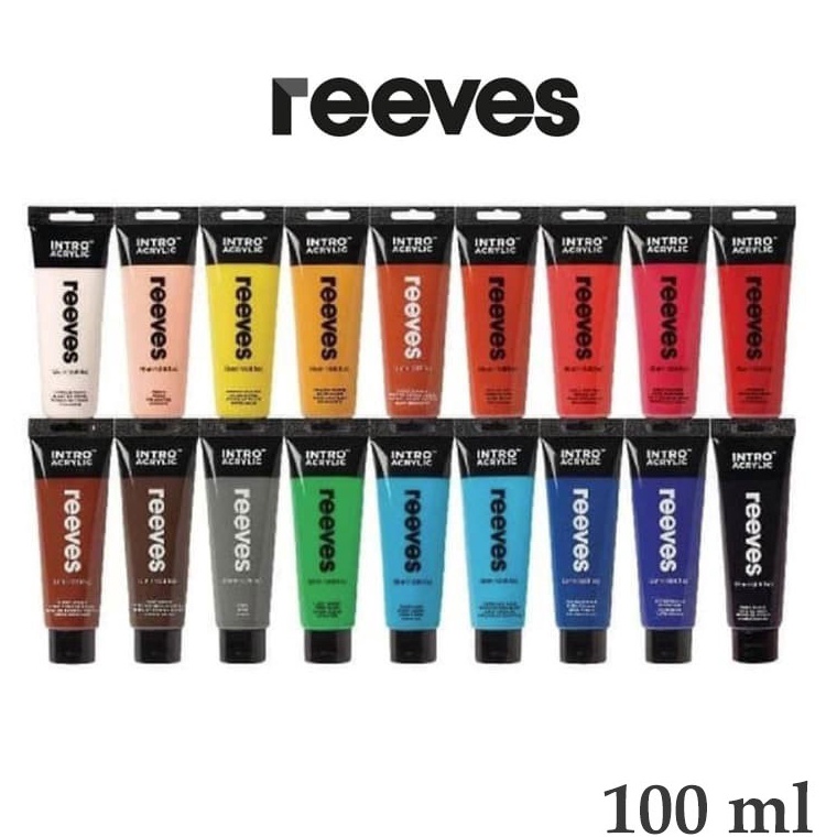 

Ready➜ 8HAMT Reeves Intro Acrylic Color 100ml / Cat Akrilik Reeves Satuan V57 Ready stock