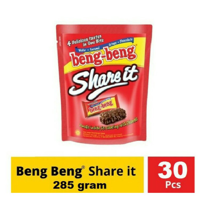 

Bestseller.. Beng-beng share it Festive isi 30 pcs @ 9.5 gram 46