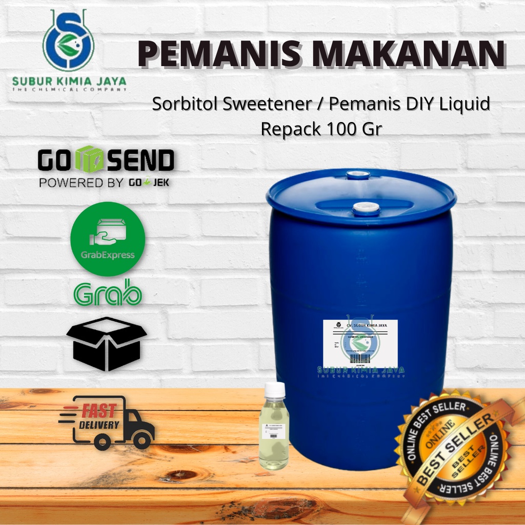 

SORBITOL pemanis / SWEETENER DIY e Liquid HALAL 100 GR