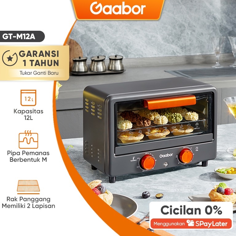 LANGSUNG KIRIM| Gaabor Oven Listrik Alat Dapur Electric Multifunction Penghangat Makanan /GT-M12A