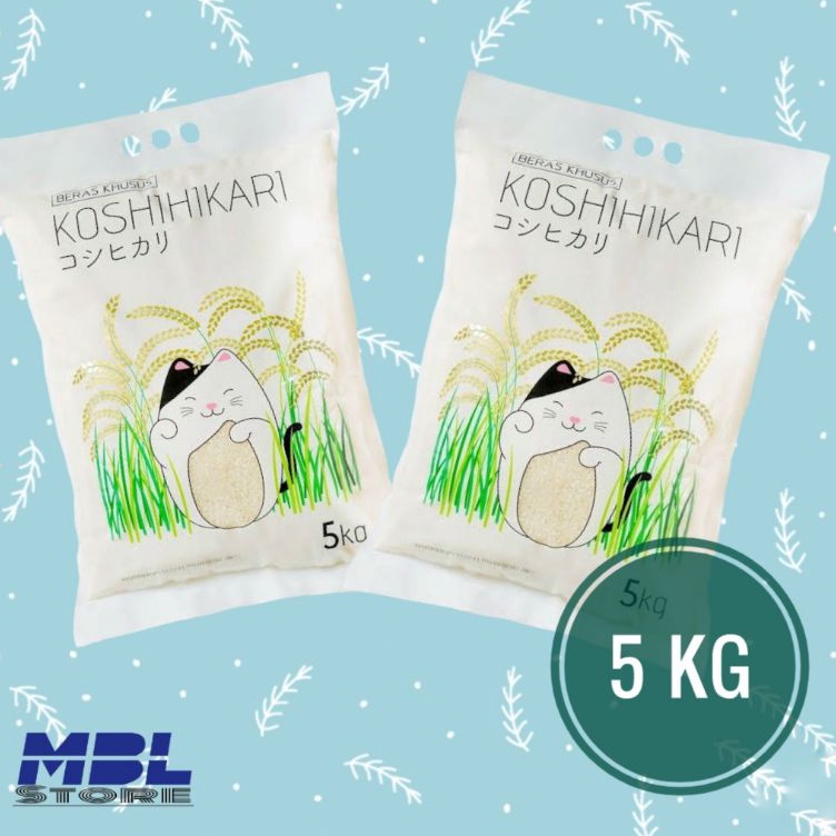 

Di⚡kon !! Koshihikari Beras Jepang 5 kg