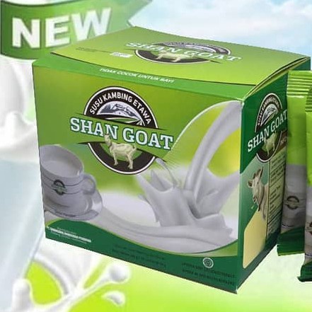 

Terlaris Susu Kambing Etawa Bubuk Shan Goat Semua Rasa Box