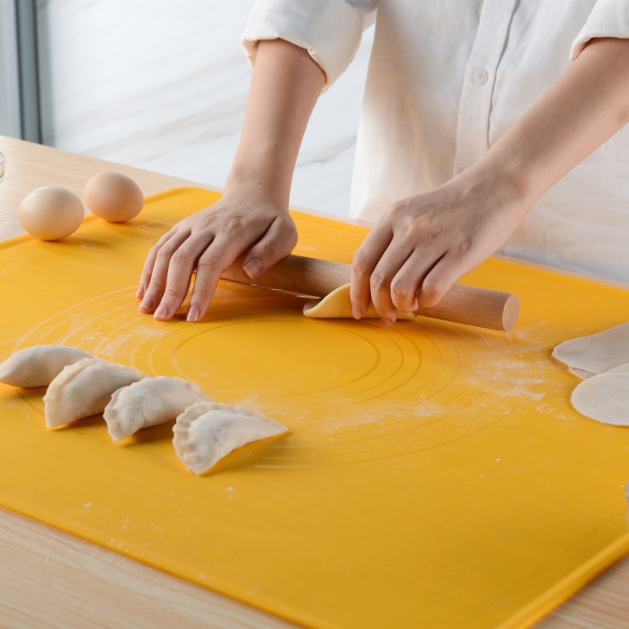 

Terlaris Cutting Mat Silmat Premium / Baking Mat Tebal / Silicone Mat