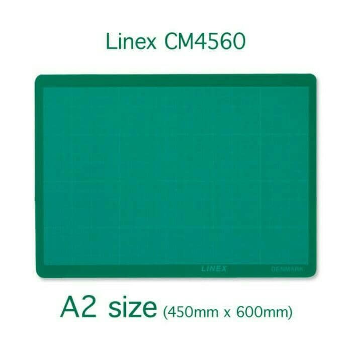 

Terlaris Cutting Mat Cutting Mat A2 Linex Hijau(450X600Mm) Good Quality
