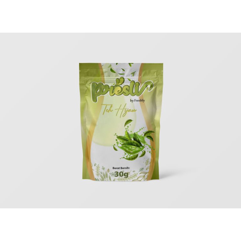 

SPECIAL PRICE D99 GREENTEA DETOX BY FRESHLY ( 1 green tea ) シ