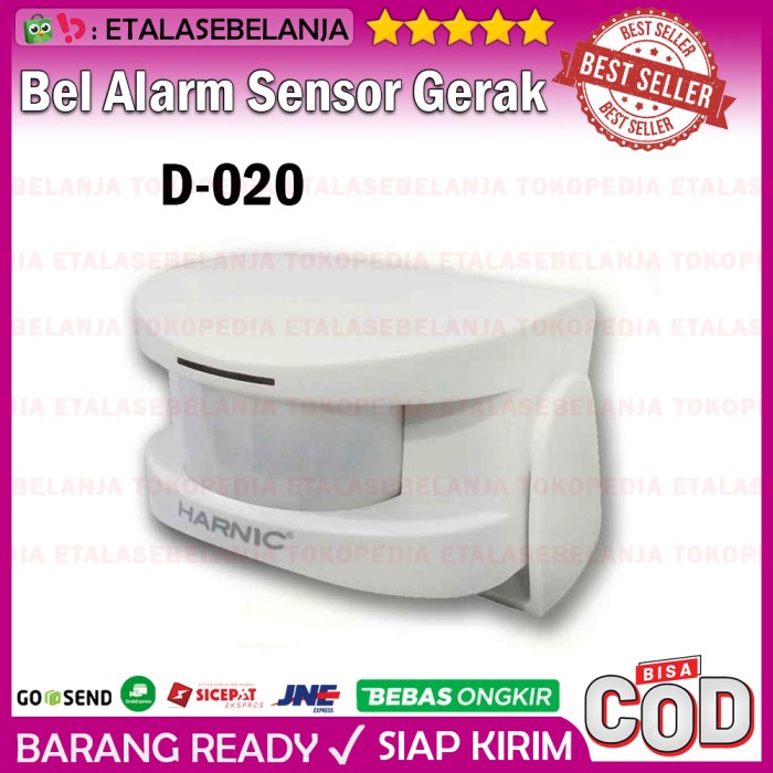Terlaris Bell Sensor Gerak + Alarm Heles
