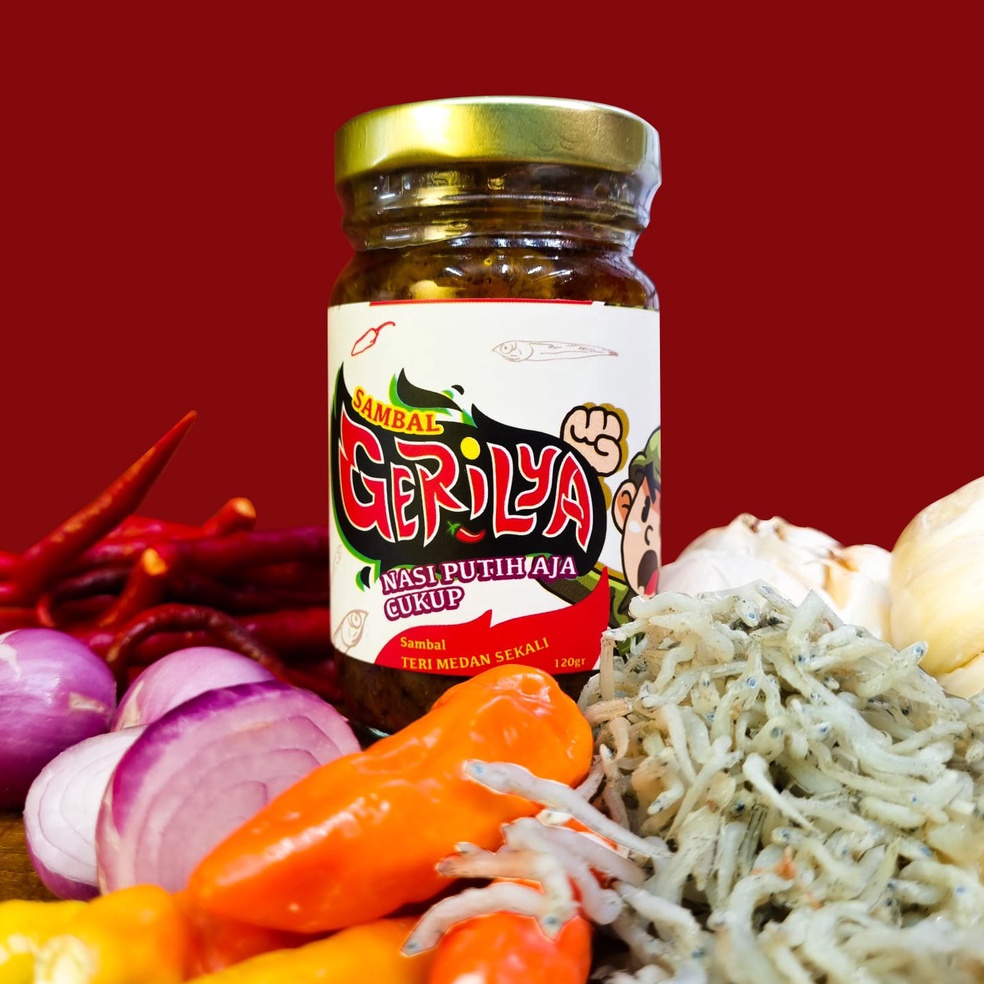

TREND KEKINIAN T98 Sambal Teri Medan Sekali! - Nasi Putih Aja Cukup - Sambal Gerilya - Sambal Teri Asli Medan - Sambal Teri Nasi Putih Aja Cukup わ