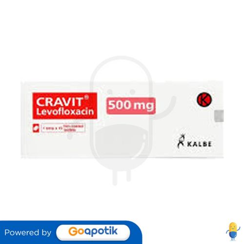 CRAVIT 500 MG BOX 10 TABLET