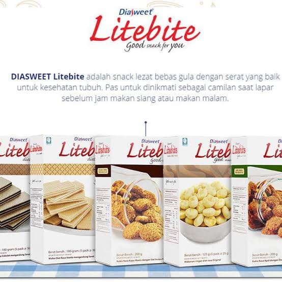 

Litebite Diasweet Wafer/Biskuit