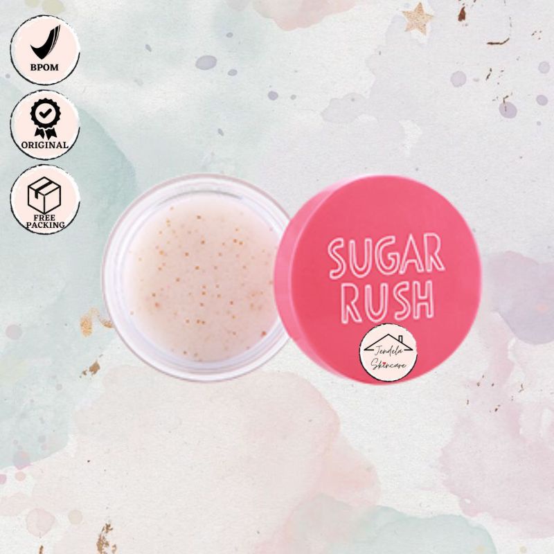 READY SIAP KIRIM [BPOM] EMINA SUGAR RUSH LIP SCRUB | Emina lip scrub | lip scrub