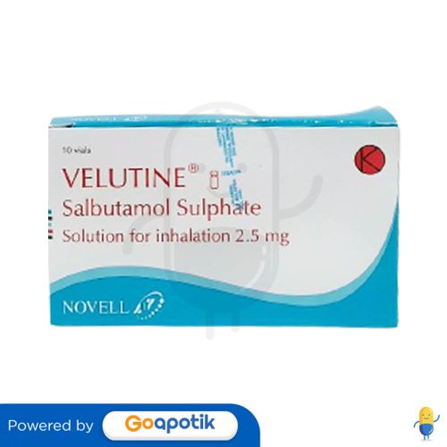 VELUTINE CAIRAN INHALASI 2.5 ML BOX 10 VIAL