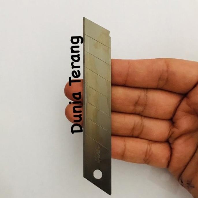 

Refill Isi Pisau Cutter VICO Besar 100bj - Serep Serap Cuter Isi Cutte