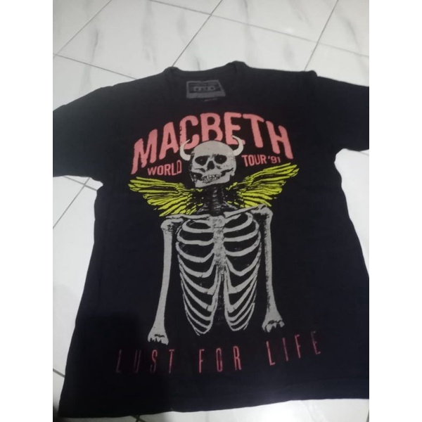 t-shirt macbeth wold tour