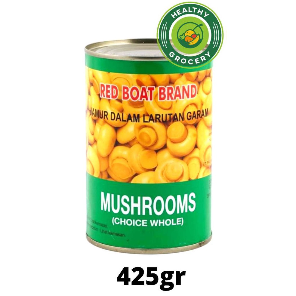 

✦Seller✻➘ Red Boat Brand Mushroom Choice Whole 425gr / Jamur Dalam Larutan Garam I54