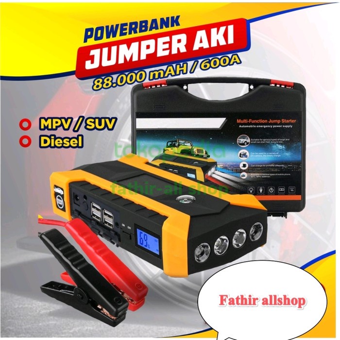 Terlaris Jamper Aki Mobil Powerbank Jumper Aki Mobil Berkualitas
