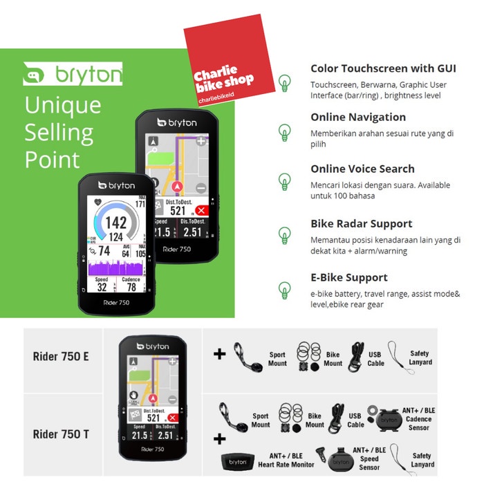 Bestseller Bryton C-Comp Rider 750