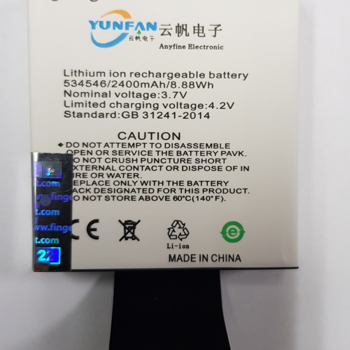 BEST QUALTY Battery Fingerspot Revo 162BNC