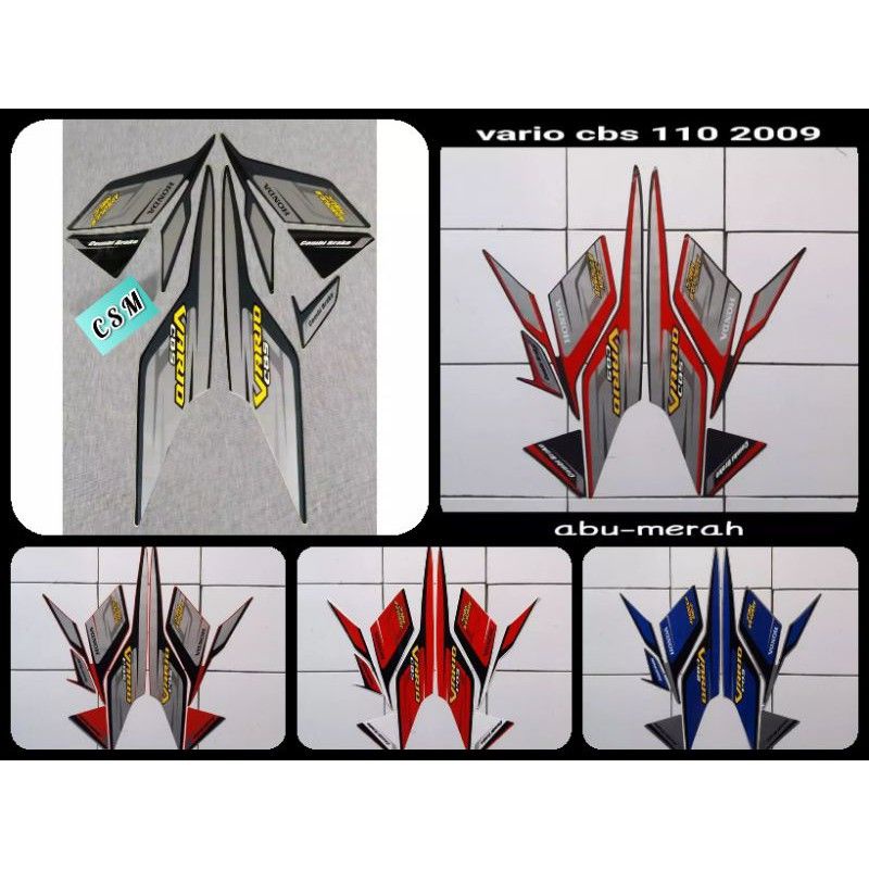 STRIPING BODY VARIO 110 KARBU CBS 2009