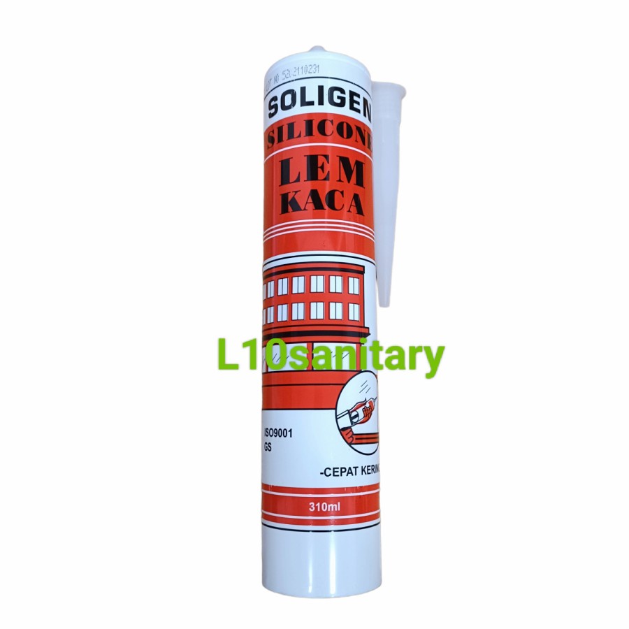 SOLIGEN Lem Silicone Botol Kaca SOLIGEN