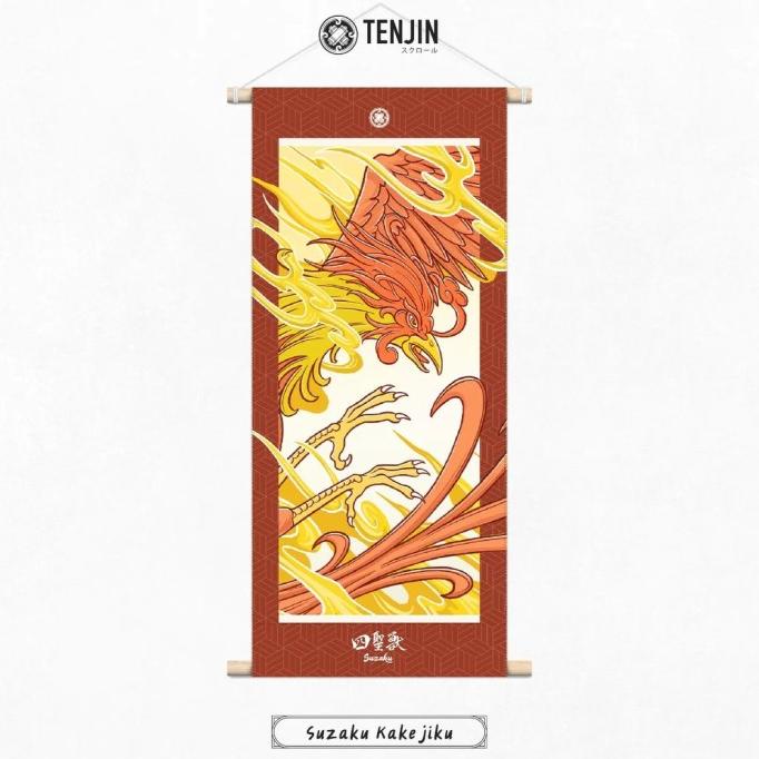 Tenjin Styles - Four Sacred Beasts Kakejiku ---NEW----