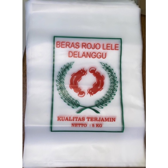 

⇯ Plastik Beras 5 kg Rojo Lele (isi 100 lembar) Plastik 5kg Rojo Lele Rojolele Rajalele Raja Lele ぱ