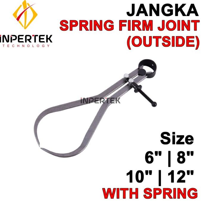 

Jangka 10" Solar Spring Caliper Firm Joint Outside Luar 250 / 10 Inch