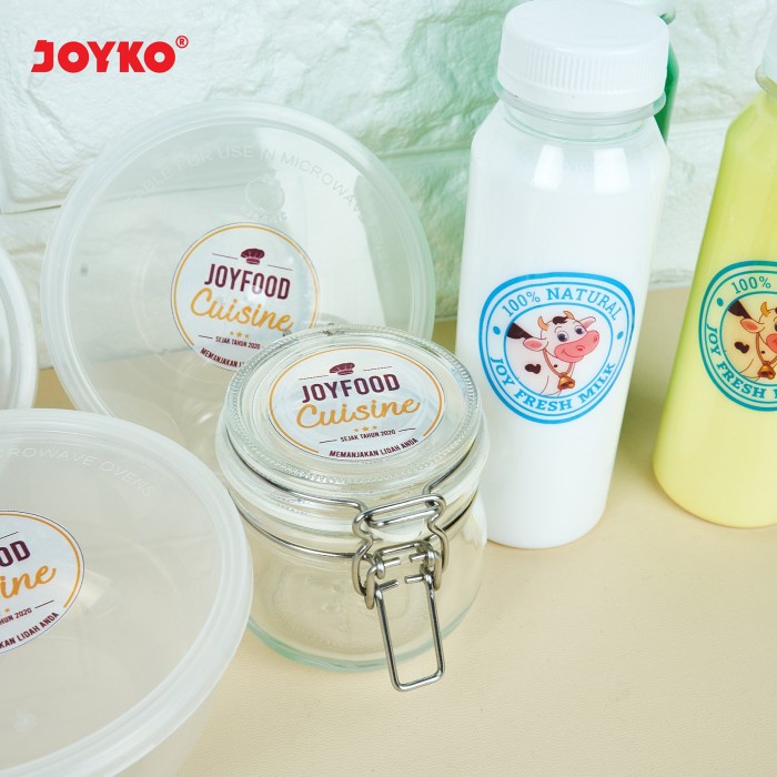 

Stiker Label Transparan Transparent Label Sticker Joyko Lbsr-10