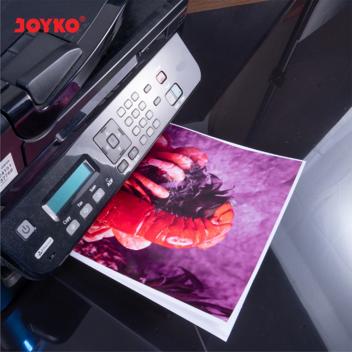 Glossy Photo Paper Kertas Foto Mengkilap Gsp-A4-160 50 Sheets Lembar