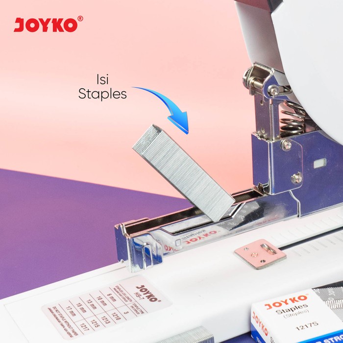 

Heavy Duty Staples / Isi Stapler / Refill Stapler Joyko 1217S