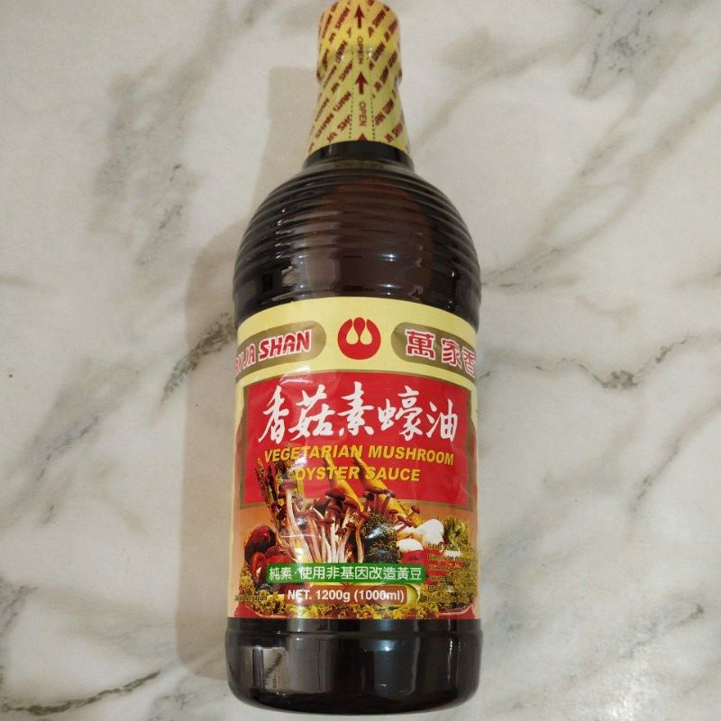 

Vegetarian Mushroom Oyster Sauce 1200gr | 香菇素蠔油| Saos Tiram