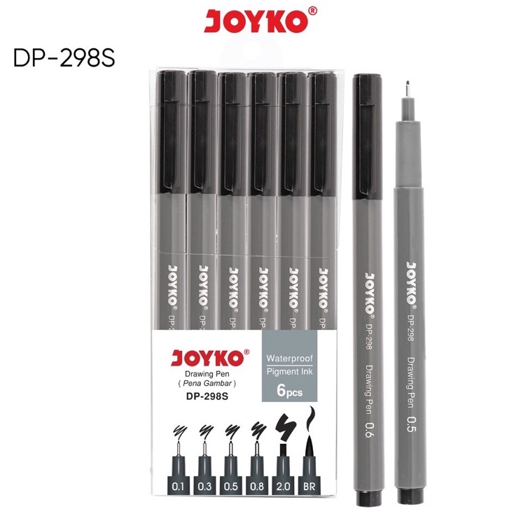 

[KODE PRODUK TKPZG6381] (PERSET)Drawing Pen Pena Gambar Joyko DP-298S