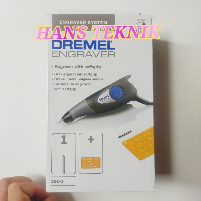 

Terlaris Dremel Engraver Gravir 290-56 Mesin Alat Ukir Lukis Kaca Kayu Garansi