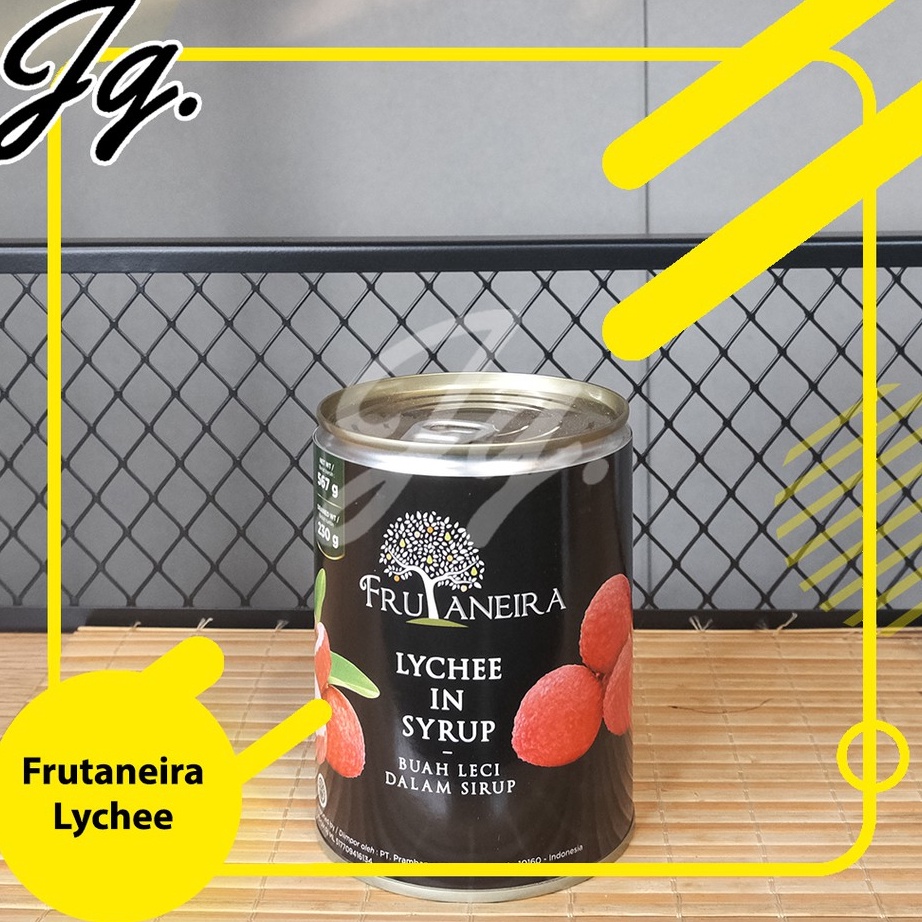 

[KODE PRODUK RL8TN5836] Frutaneira Lychee In Syrup / Buah Leci Kaleng / 567 gram