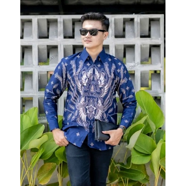 KEMEJA MOTIF DEWA NDARU ESKLUSIF Kemeja Batik Pria Original Premium Solo Lengan Panjang Pendek Etnik