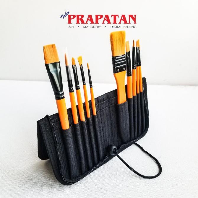 

Kuas Lukis Set 10 pcs BS1025NY V-TEC / V-TEC Paint Brush
