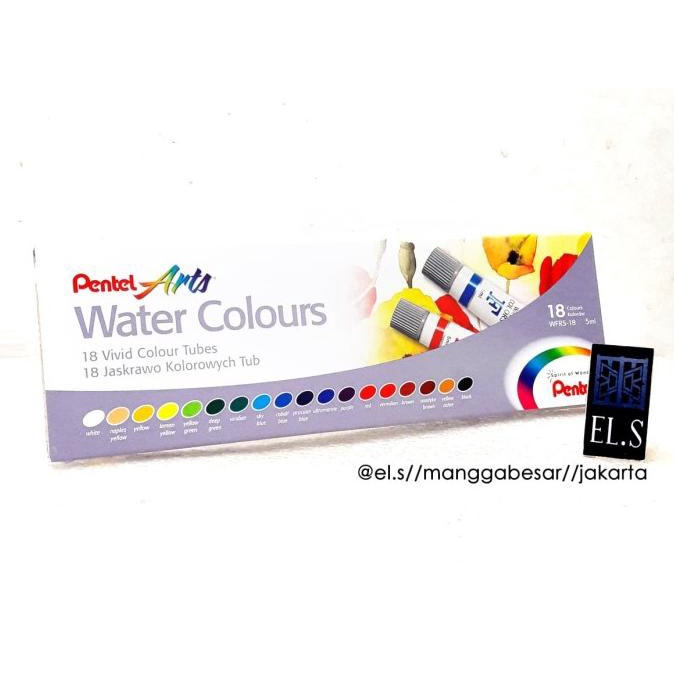 

Pentel Water Color 18 Warna ( Cat Air )