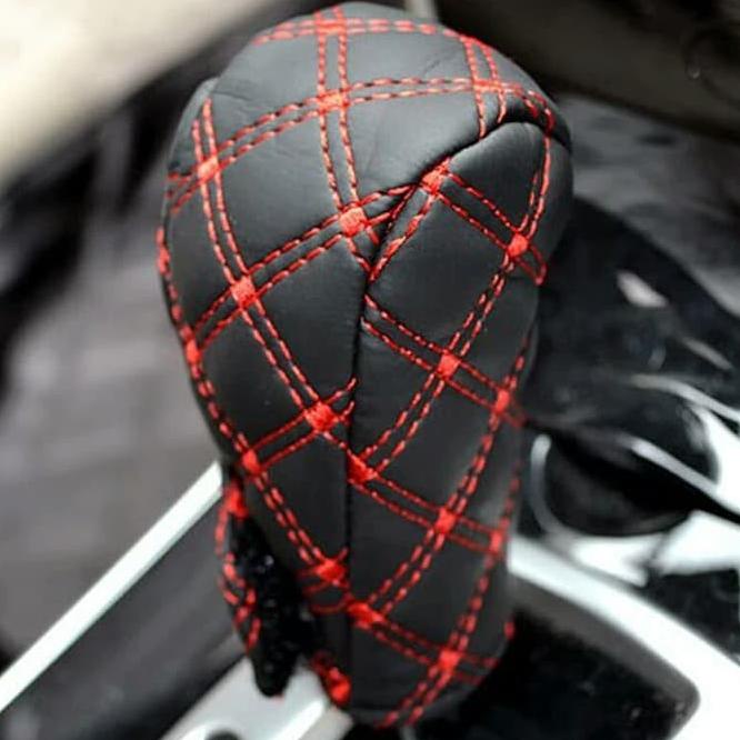 [BEST SELLER] Set Sarung Gigi Knob Handrem Rem Tangan Mobil Cover Persnel Handbrake Gigi Manual Gear