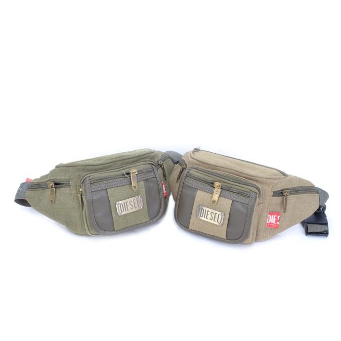 Tas Pria Terbaik/Terlaris/Tas Pinggang Pria/Waistbag Diesel 7602-1