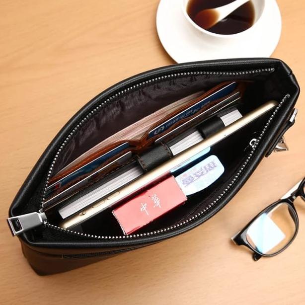 V7745 pouch Pria Tas Laki Clutch pria Bag Terbaru handbag Hand Hp Keki