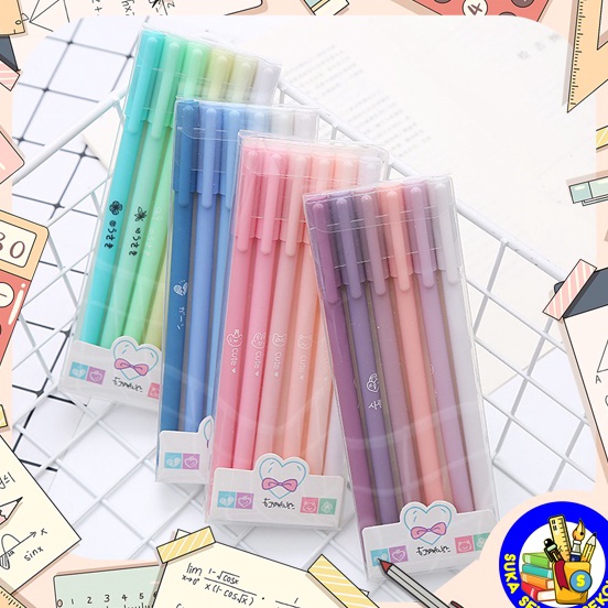 

[KODE PRODUK SAC8W6937] Pulpen Morandi Set 6pcs S0205