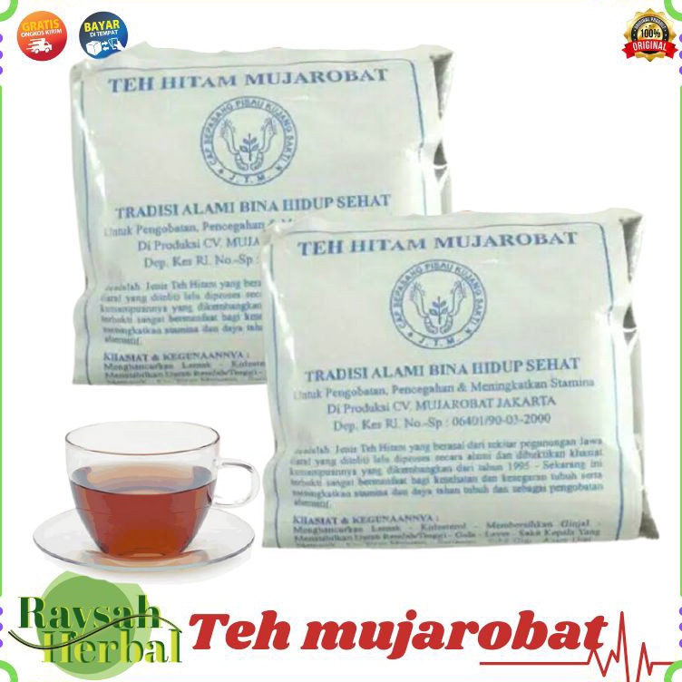 

Miliki TEH HITAM MUJAROBAT/TEH HITAM PAKET 2 BUNGKUS . .. .