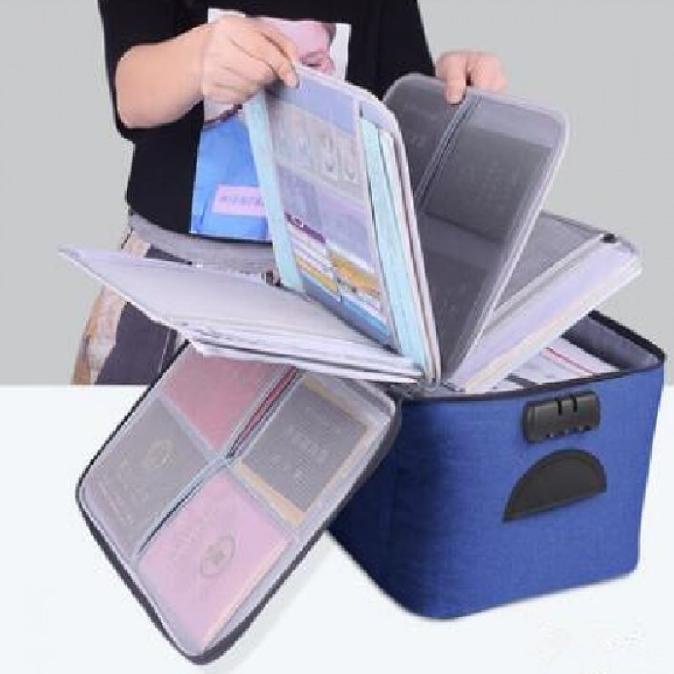 

Document Storage Box 5 Layers Combination Key Kotak Peyimpanan Dokumen