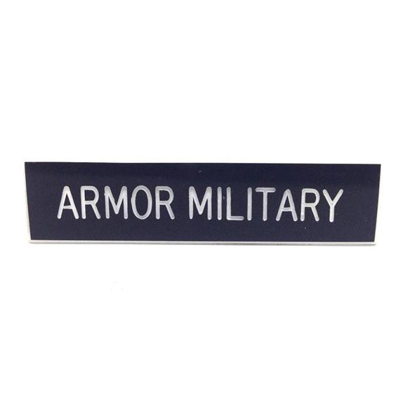 

Name Tag Id Magnet Logo Custom - Black