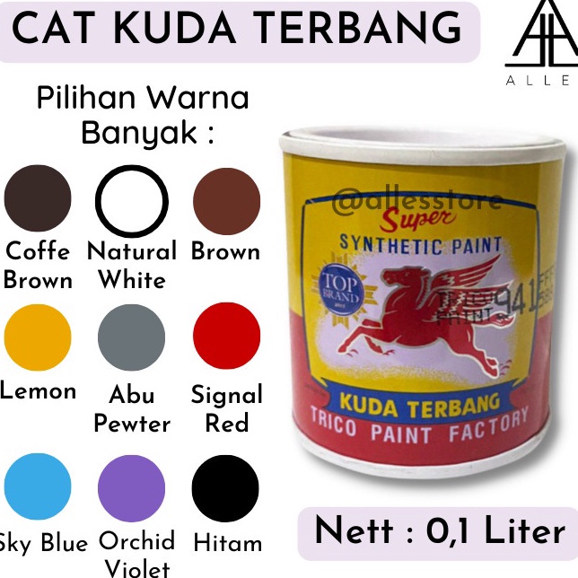 

Best Terlaris⋆➜ AMAEB Cat kuda terbang kecil 100 ml cat minyak cat kayu cat besi serbaguna - Natural White Z95 ✯Terlaris