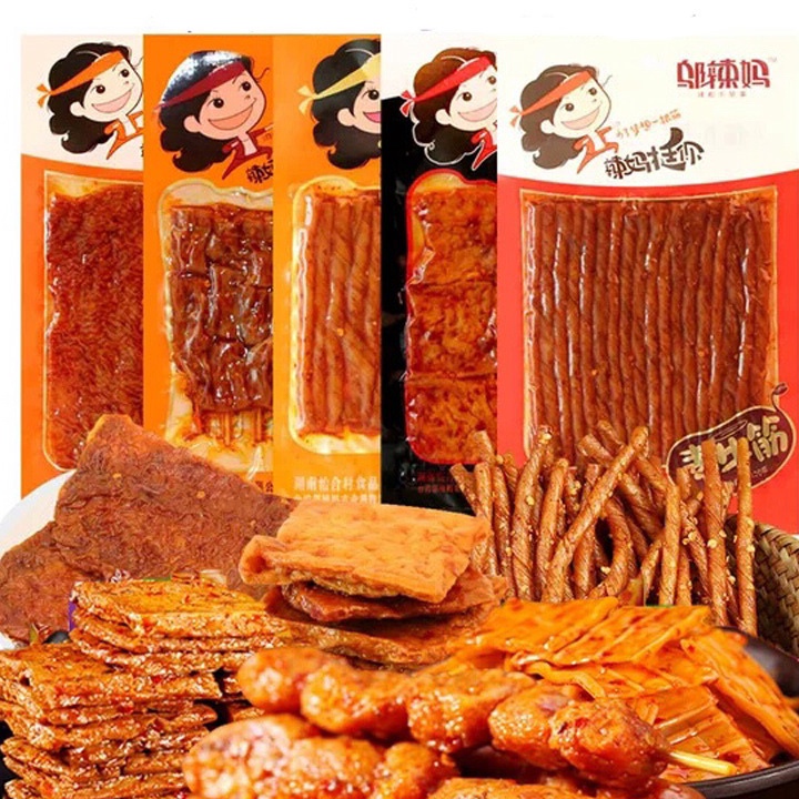 

【F⚡ASH SALE✅】 [HALAL] WULAMA GLUTEN | CEMILAN SNACK VEGETARIAN LATIAO | LATIAO 邬辣妈素