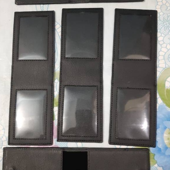 

VGWB9831㊔ Tempat id card name tag kulit sintetis magnet saku ㊖