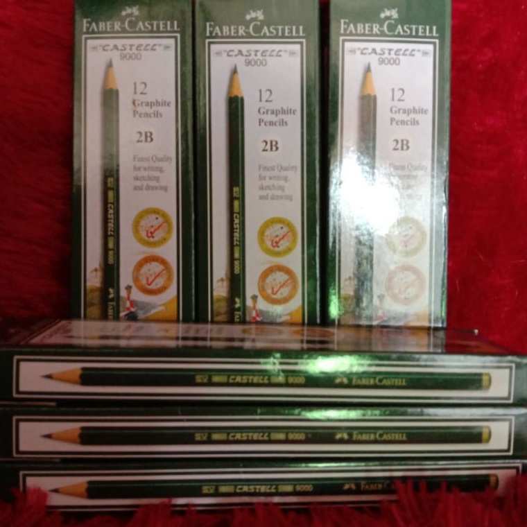 

[KODE PRODUK LJZMR8757] PENSIL FABER CESTLLE 2B/1PAK ISI 12PCS