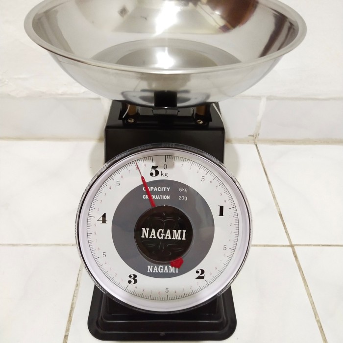 Timbangan Duduk Jarum (Merk Nagami) Kapasitas 5, 10 dan 20 kg