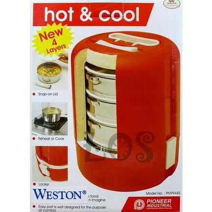 Terlaris Weston Rantang Makanan Tahan Panas